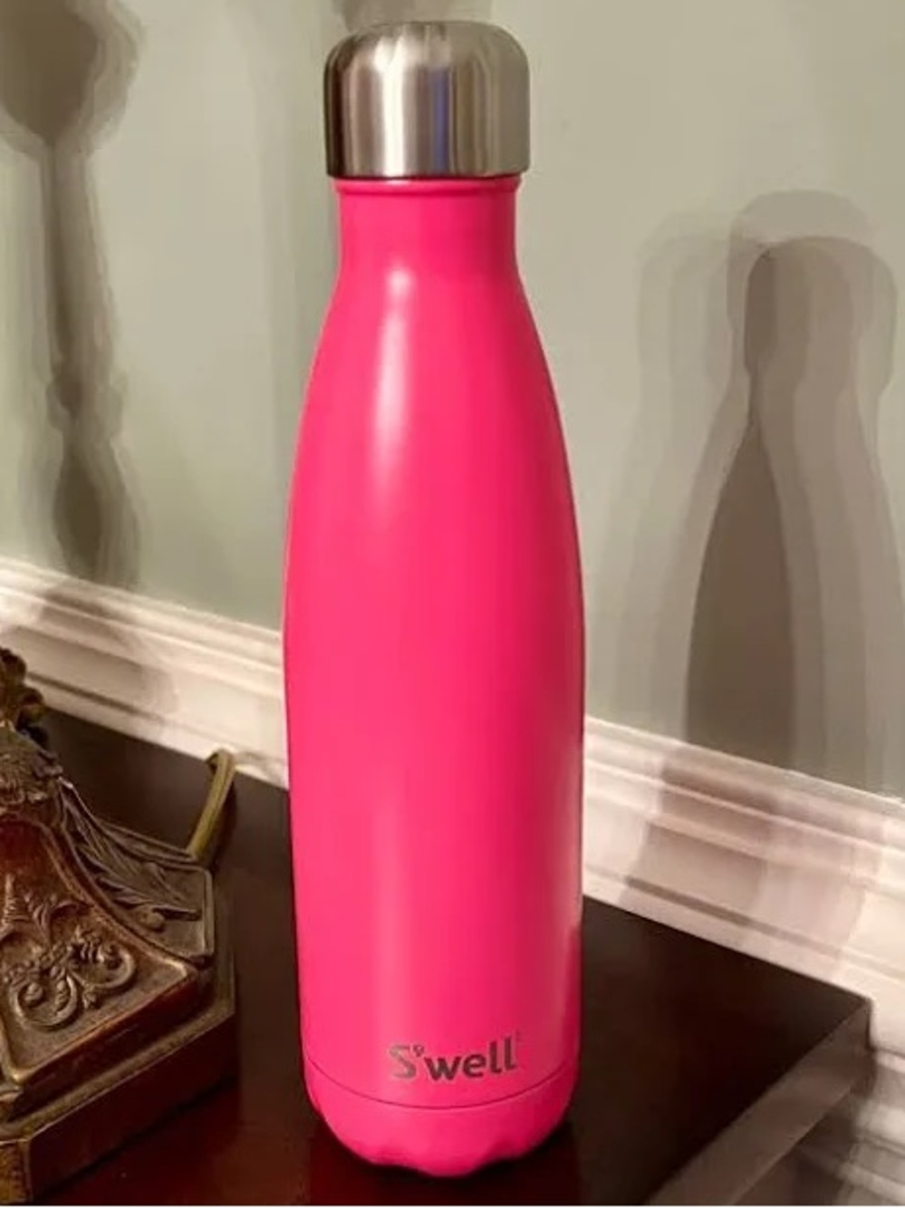S'well Bright Pink Stainless Steel Insulated Bottle